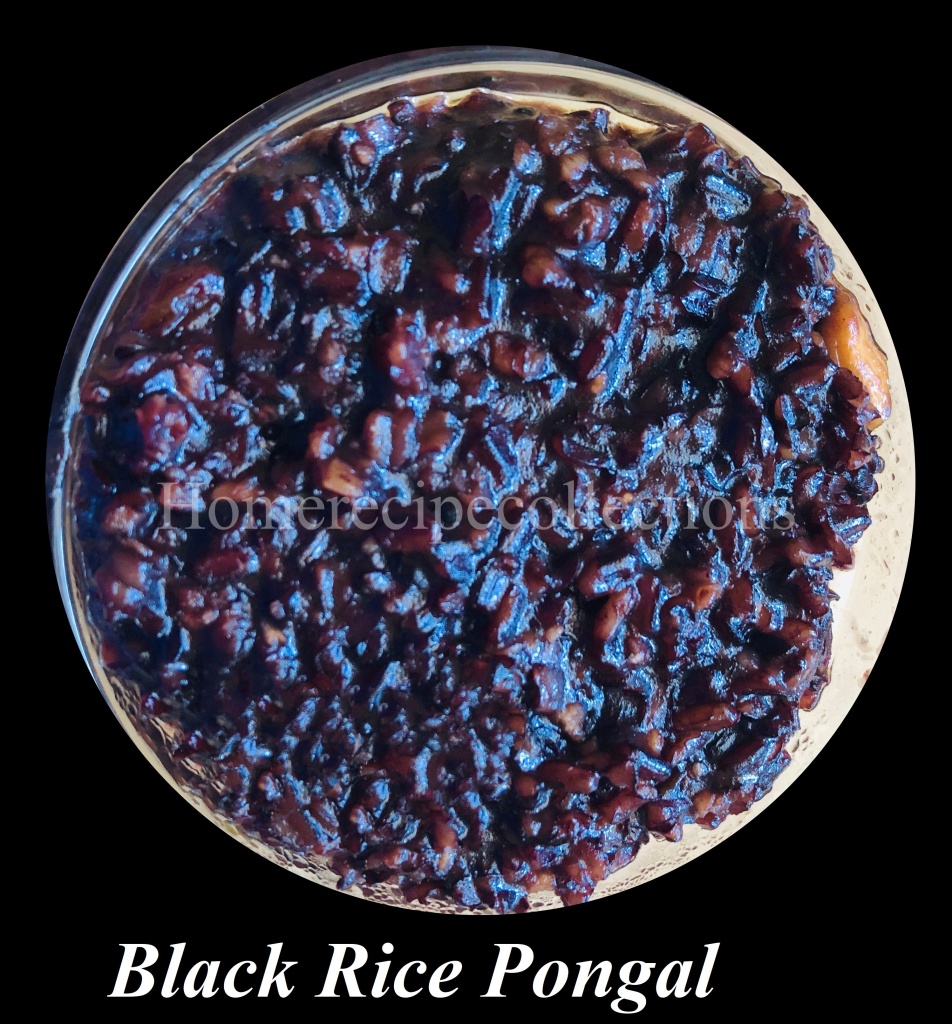 Black Rice Pongal
